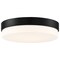 Access Lighting Roma, LED Flush Mount, Matte Black Finish, Opal Glass 20826LEDD-MBL/OPL - alternate 1